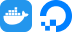 Docker and Digital Ocean Logo